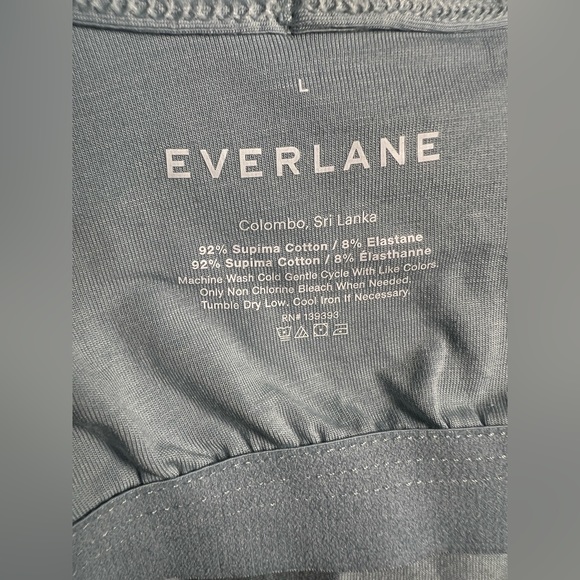 NWT Everlane Scoop Neck Camisole, Light Blue - Picture 6 of 6